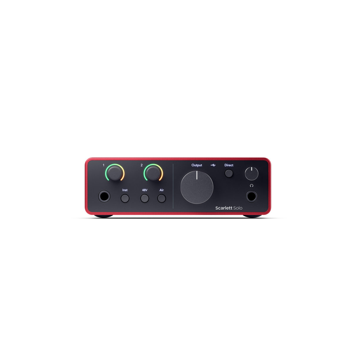 Focusrite Scarlett Solo Studio 4th Gen USB Audio Interface w/Accessories Bundle