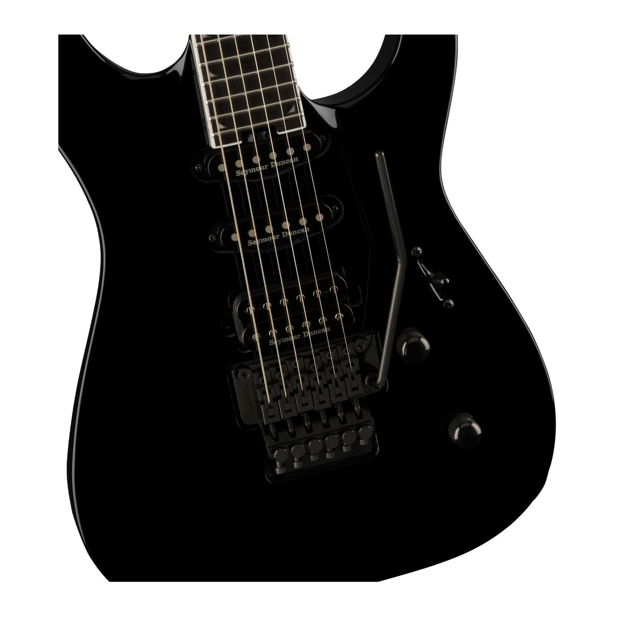 Jackson Pro Plus Series Soloist SLA3 6-String Electric Guitar (Deep Black)
