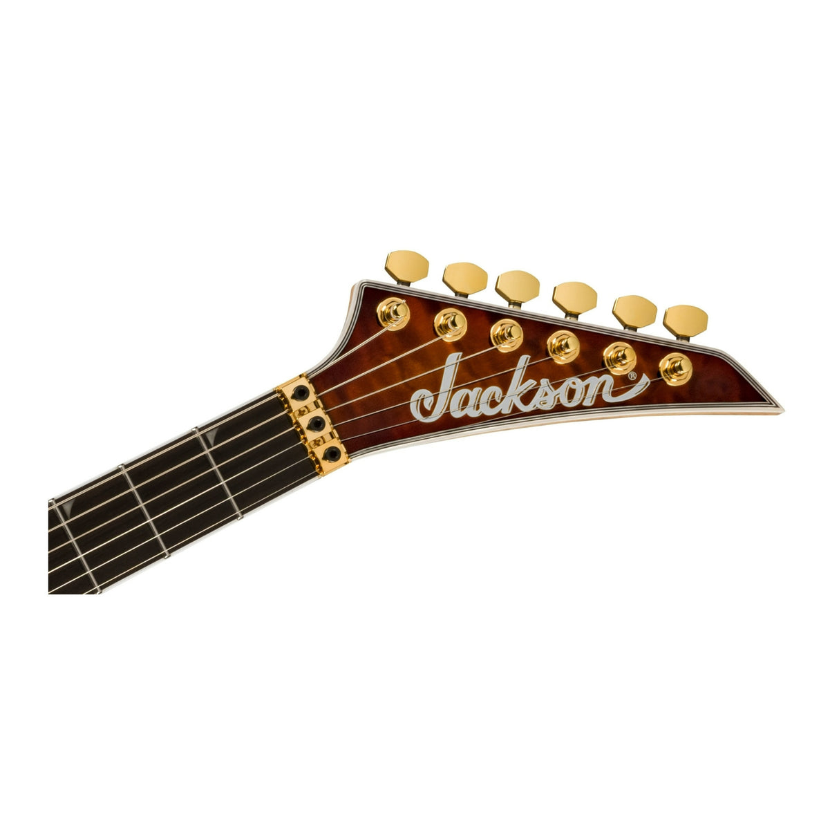 Jackson Pro Plus Series Soloist SLA3Q 6-String Electric Guitar (Amber Tiger Eye)