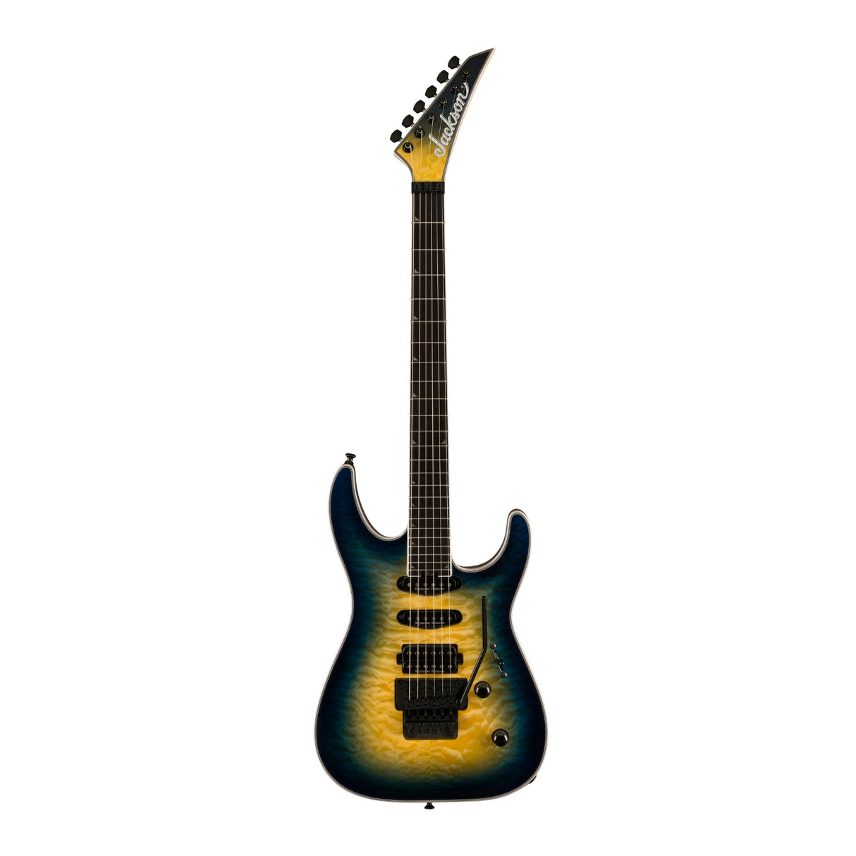Jackson Pro Plus Series Soloist SLA3Q 6-String Electric Guitar(Amber Blue Burst)