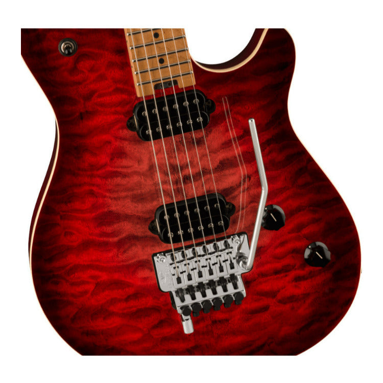 EVH Wolfgang Special QM 6-String Right-Handed Electric Guitar (Sangria)