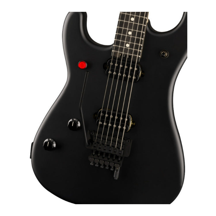 EVH 5150 Series Standard Guitar (Left-Handed, Stealth Black) with Hard Case