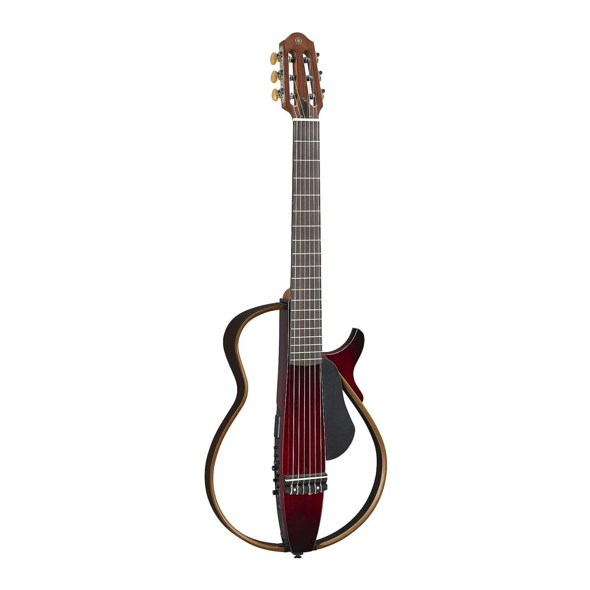 Yamaha SLG200N 6-Nylon String Silent Guitar (Right-Handed, Crimson Red Burst)