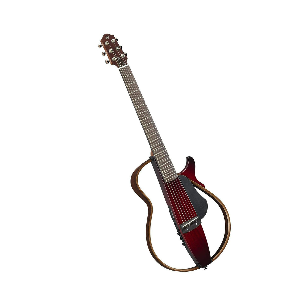 Yamaha SLG200S 6-Steel String Silent Guitar (Right-Handed, Crimson Red Burst)