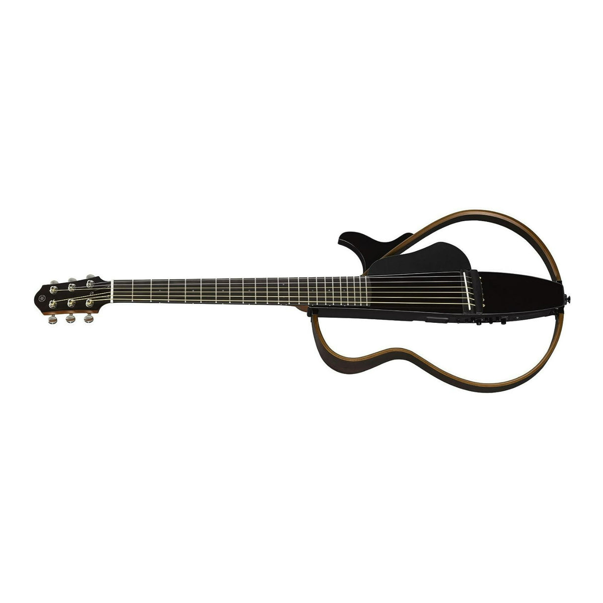 Yamaha SLG200S 6-Steel String Silent Guitar (Right-Handed, Translucent Black)