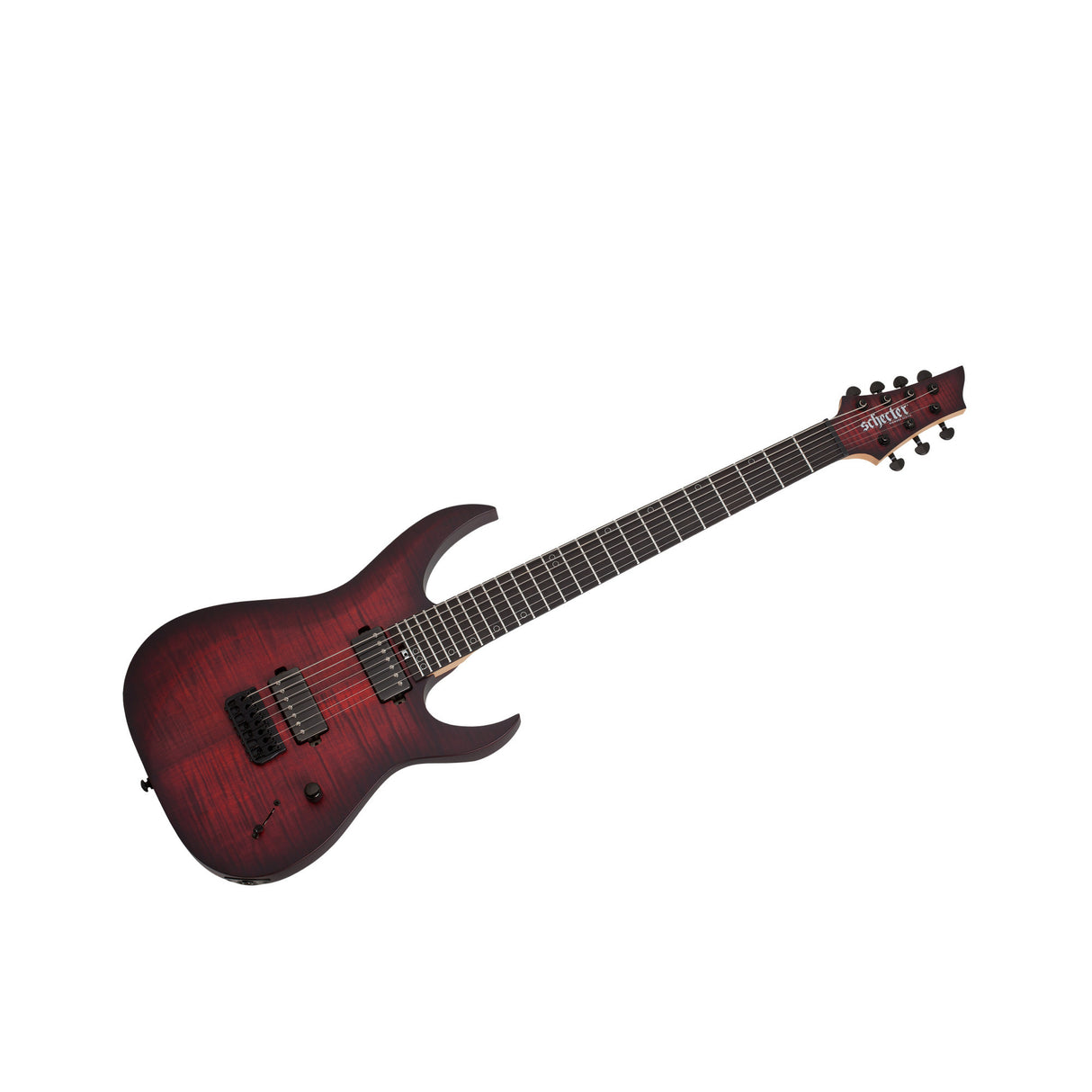 Schecter Sunset-7 Extreme 7-String Electric Guitar (Right-Handed, Scarlet Burst)
