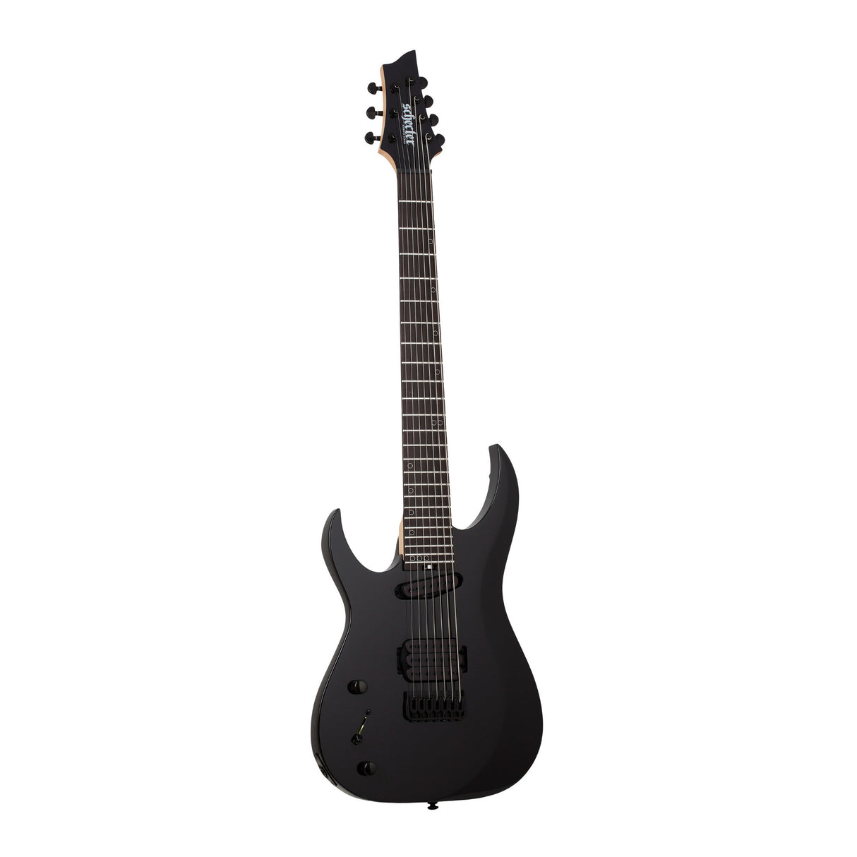 Schecter Sunset-7 Triad 7-String Electric Guitar (Left-Handed, Gloss Black)