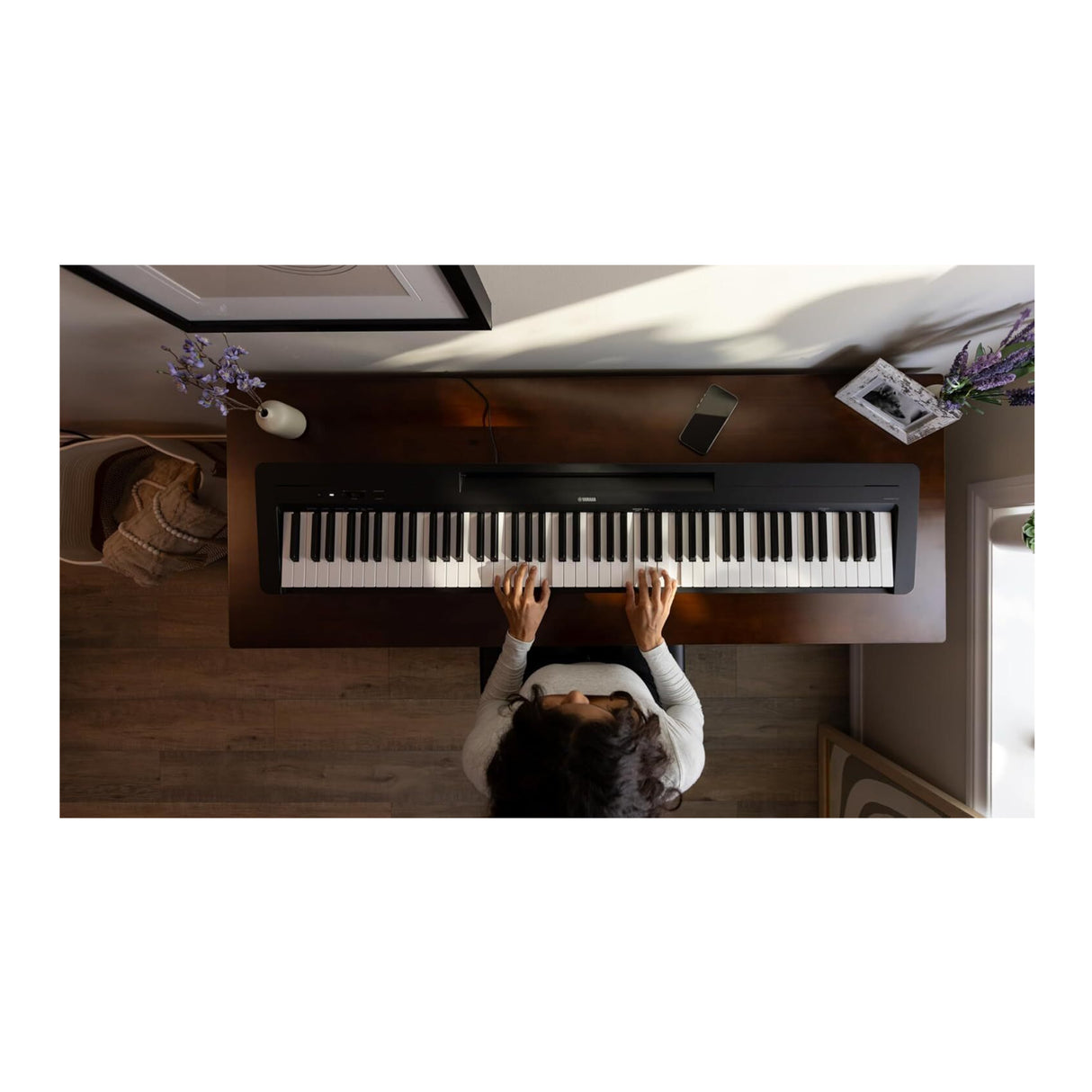 Yamaha P143LXB Digital Piano Home Bundle (Black) - 6