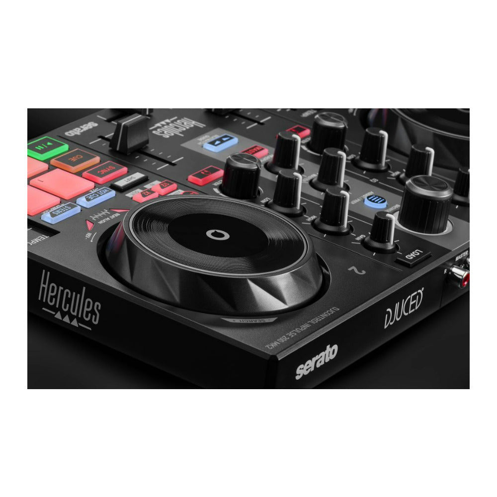 Hercules DJ Control Inpulse 200 MK2 2-Channel DJ Controller w/Stand Bundle