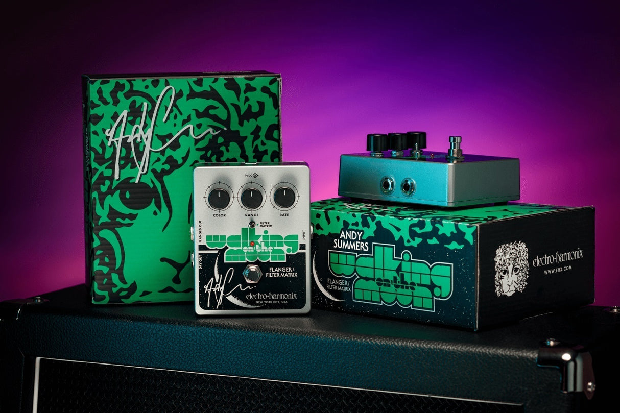 Electro Harmonix Andy Summers Walking on the Moon Analog Flanger Guitar Pedal