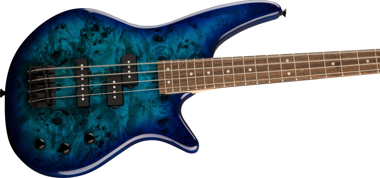 Jackson JS Series Spectra Bass JS2P, Laurel Fingerboard, Blue Burst