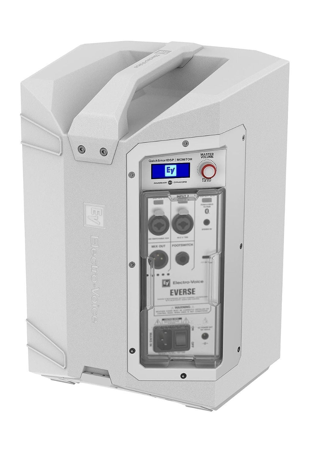 Electro-Voice EVERSE 8 2 Way White Battery Powered Loudspeaker with Bluetooth