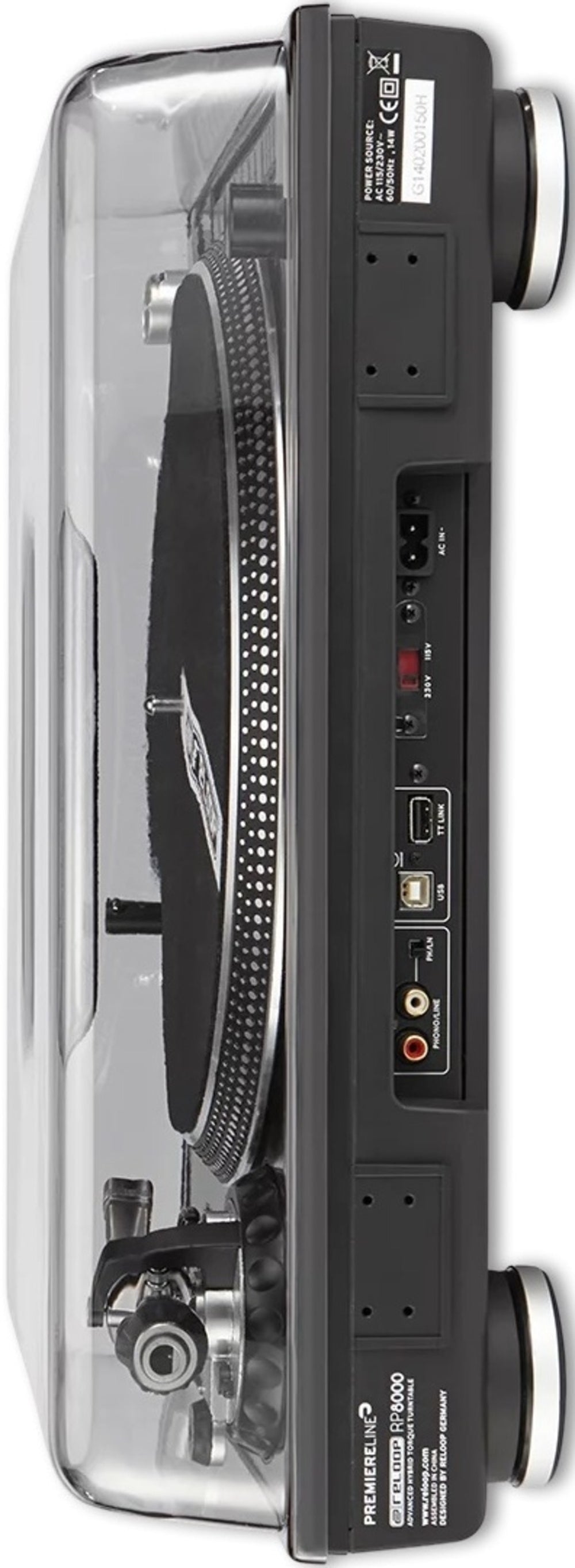 Decksaver Reloop RP-8000 / RP-7000 Cover