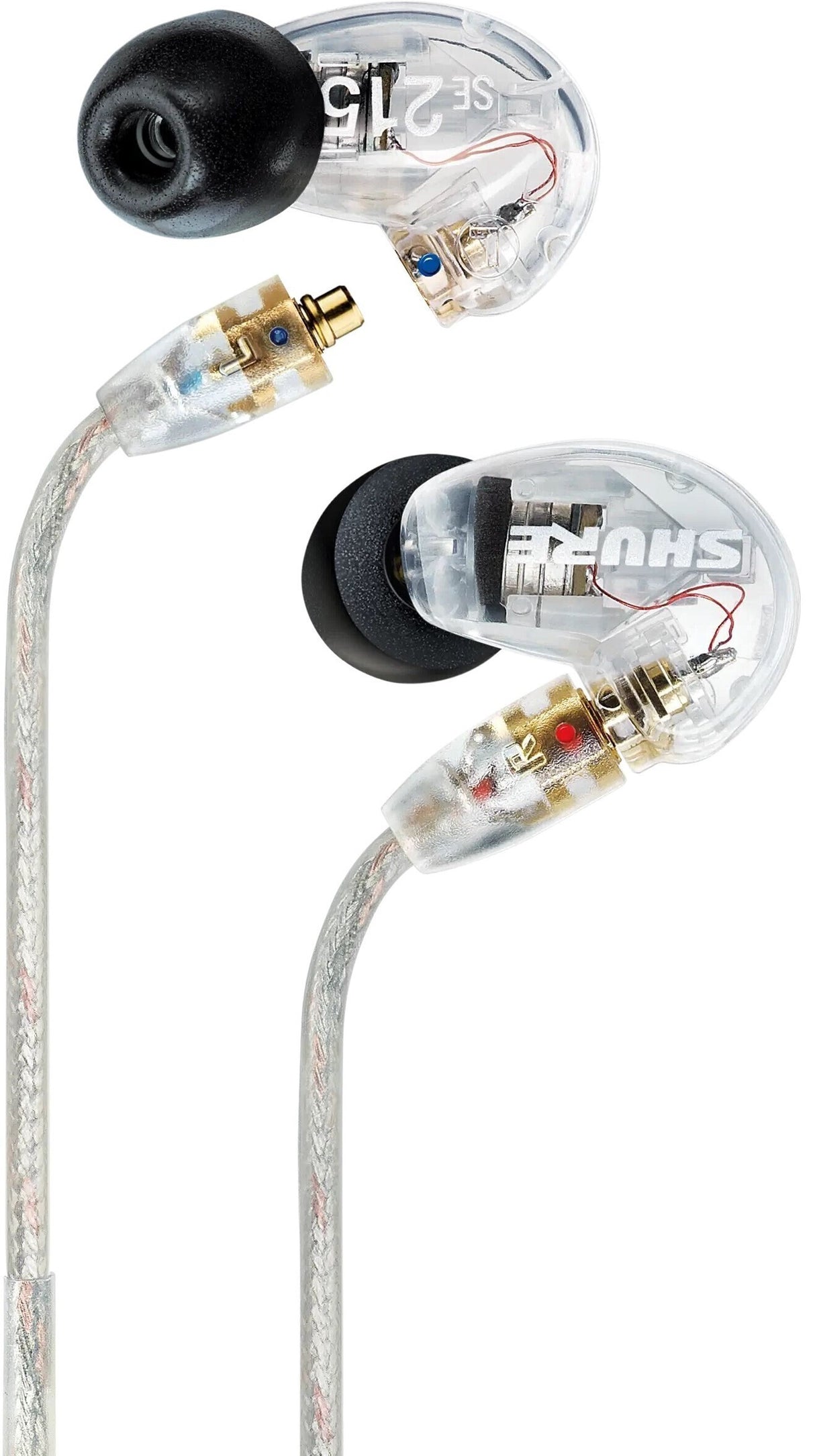 Shure SE215-CL Sound Isolating Earphones - Clear