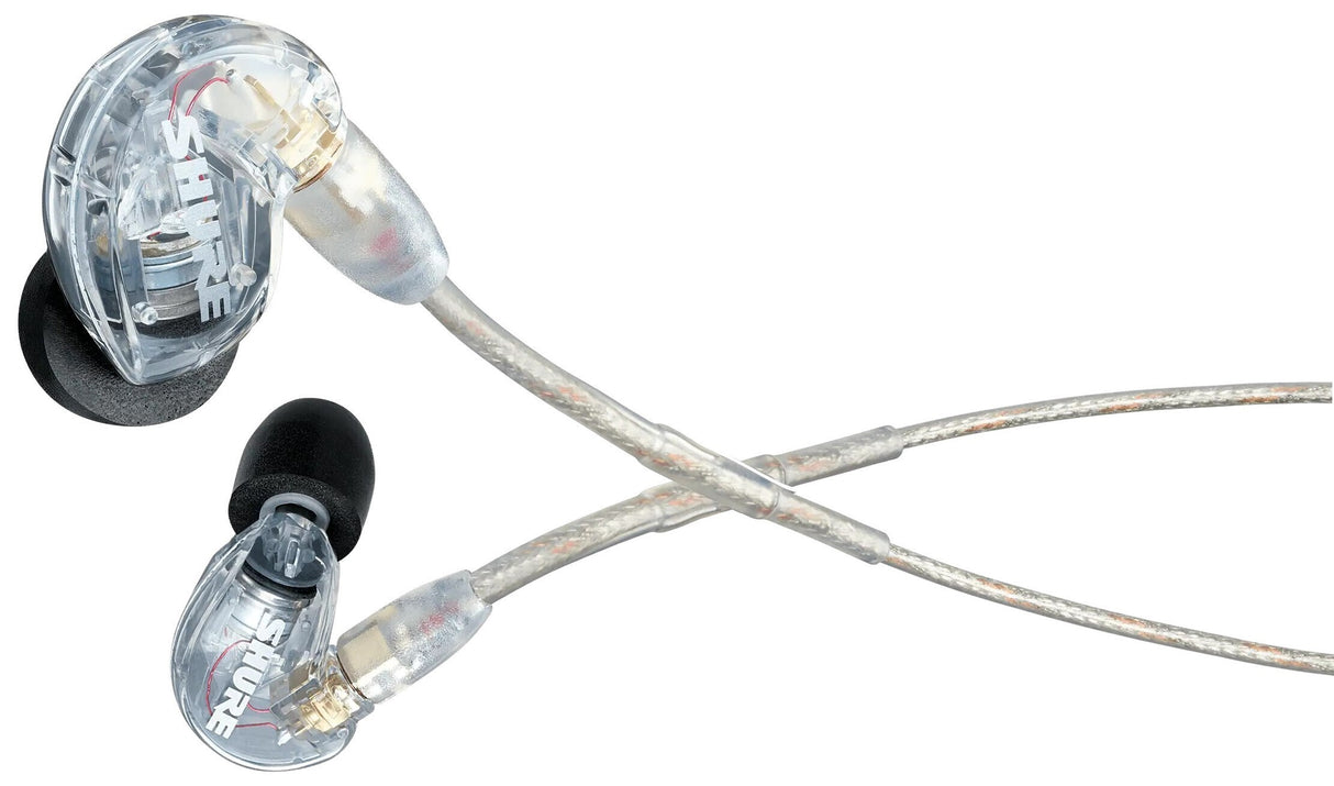 Shure SE215-CL Sound Isolating Earphones - Clear