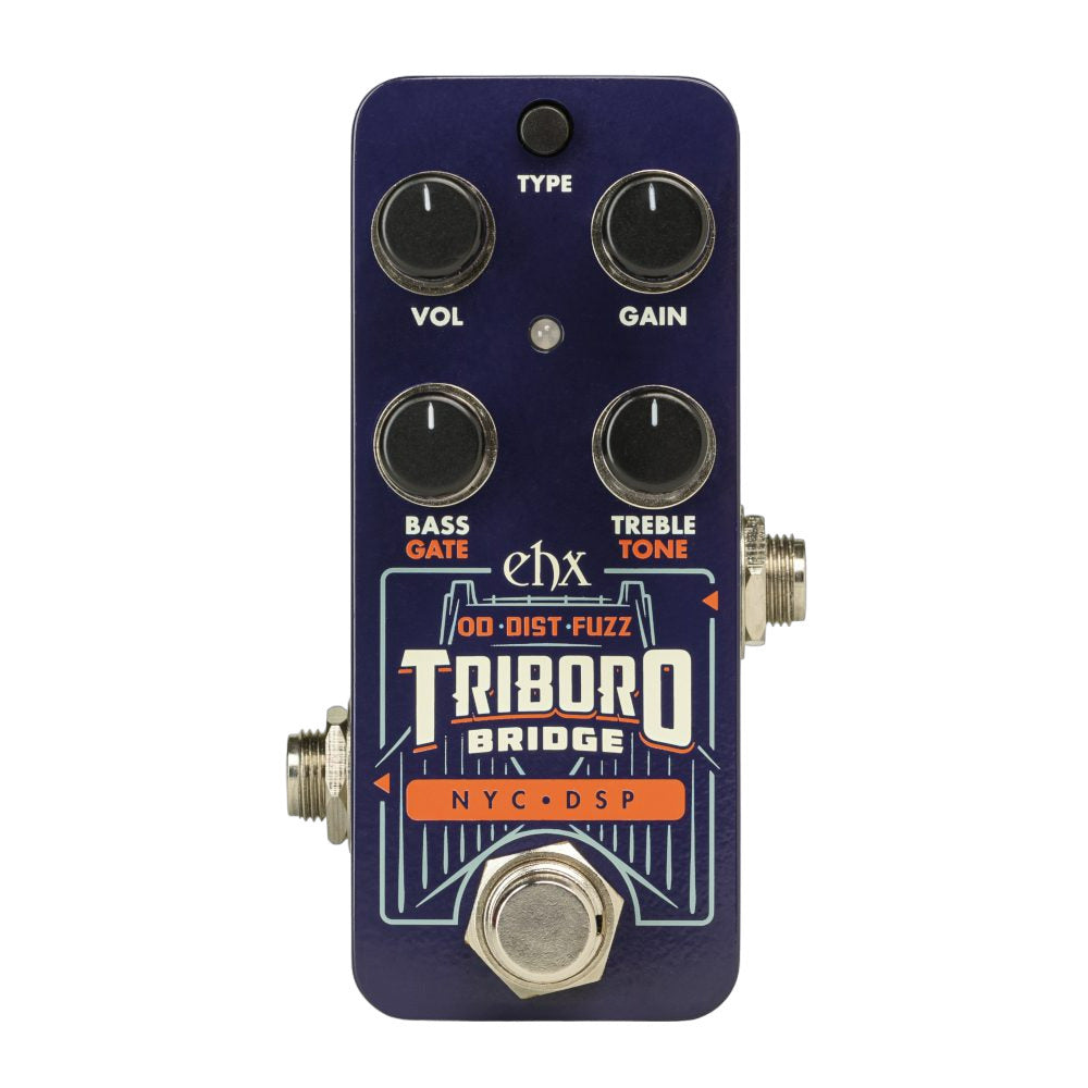 Electro Harmonix Pico Triboro Bridge Overdrive, Distorion, Fuzz Effects Pedal