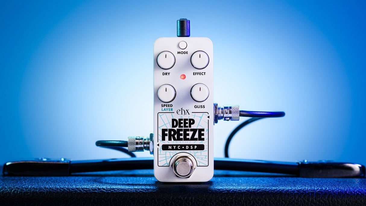 Electro Harmonix Pico Deep Freeze Sound Retainer Guitar Effects Pedal