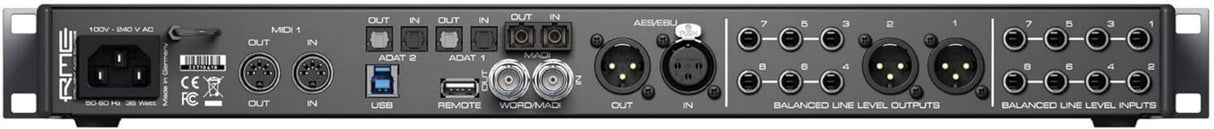 RME Fireface UFX III USB 3.0 Audio Interface