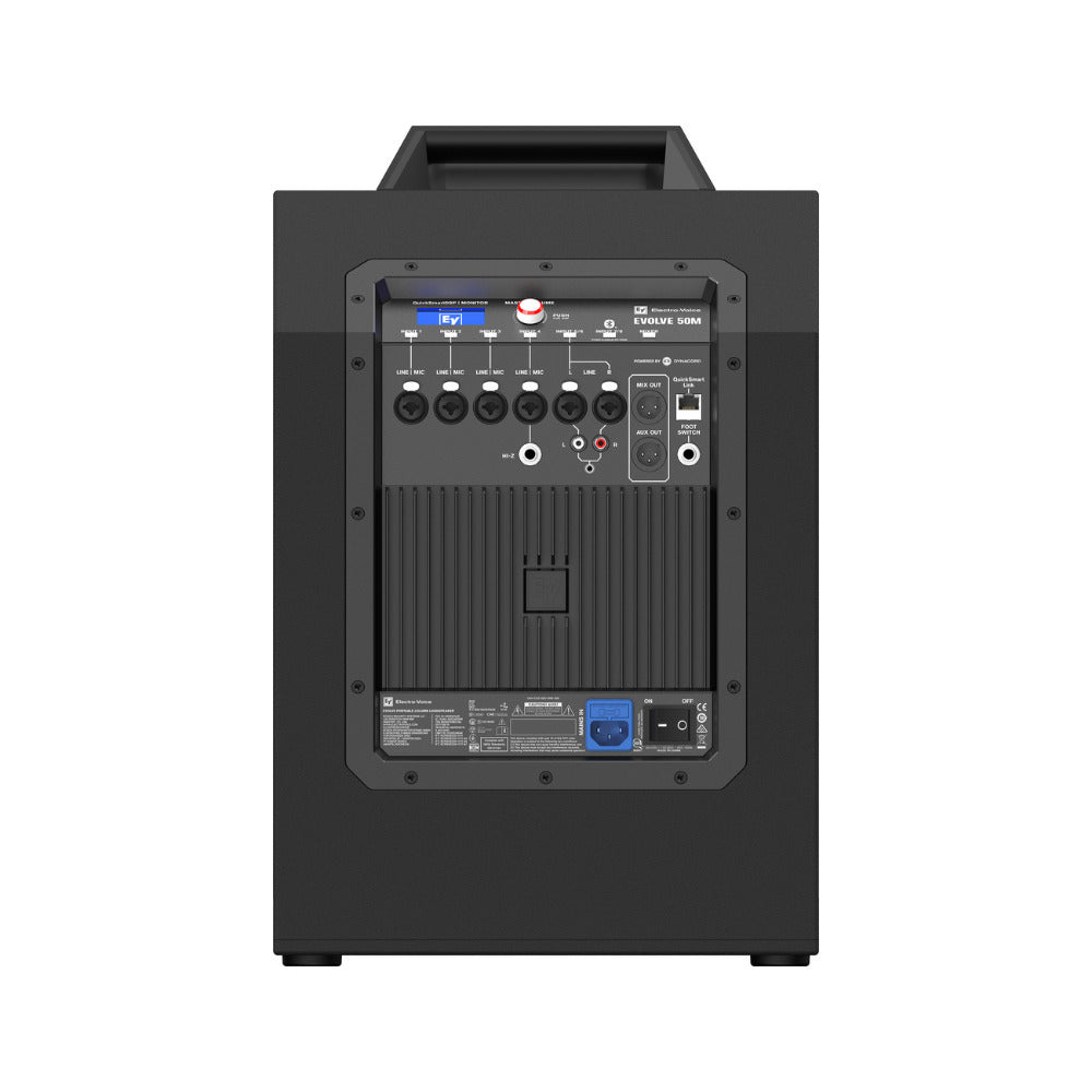 Electro-Voice Evolve 50 1000W Powered Column Speaker Array System (Black)