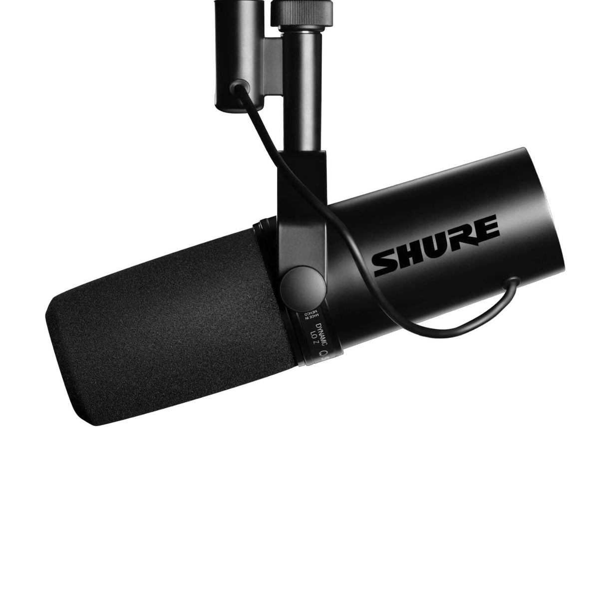 Shure SM7dB Dynamic Mic Built-in Preamp, Streaming, Podcast, Recording - Black (Open Box)