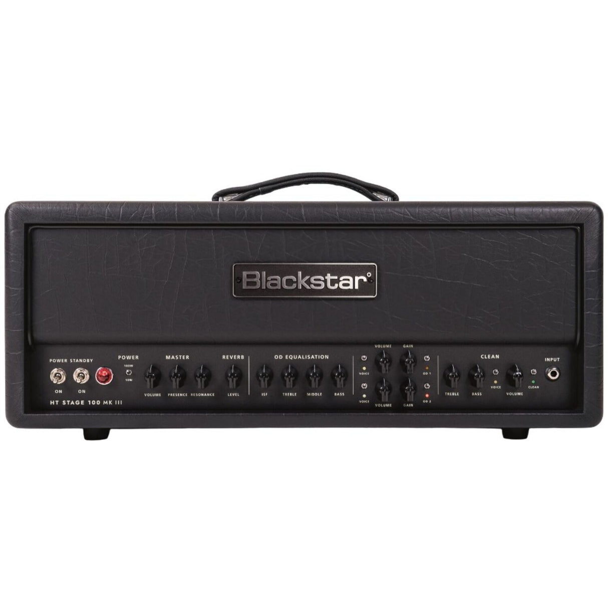 Blackstar HT Club 100 HTV-100 MKIII 100-Watt Compact Tube Head with 2-Way Footcontroller