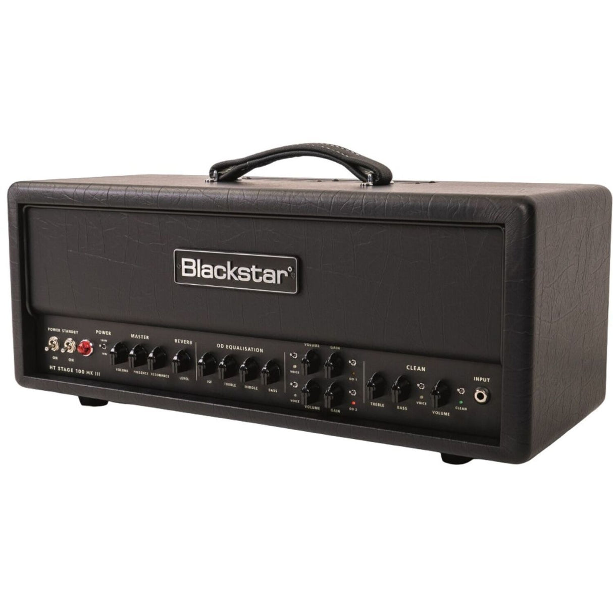 Blackstar HT Club 100 HTV-100 MKIII 100-Watt Compact Tube Head with 2-Way Footcontroller