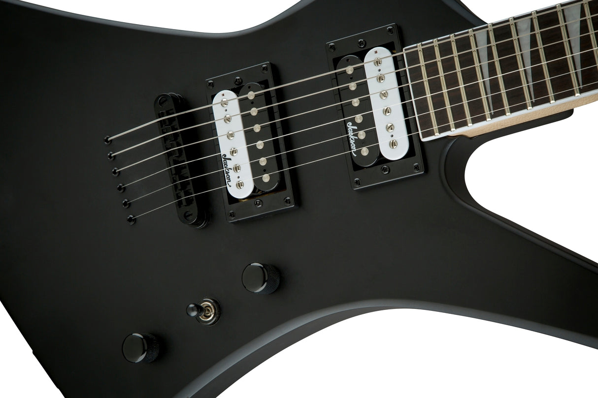 Jackson JS Series Kelly JS32T Electric Guitar (Satin Black) with Molded Case