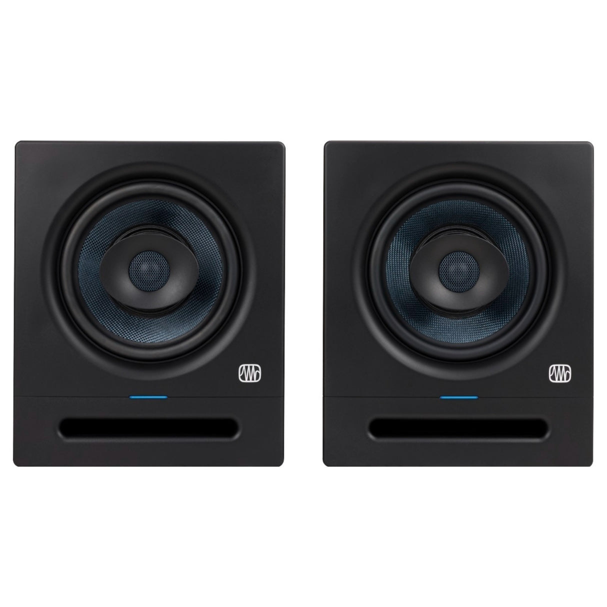 PreSonus Eris Pro 8 8-Inch 2-way Studio Monitor (Pair) with 1/4-Inch TRS Cables