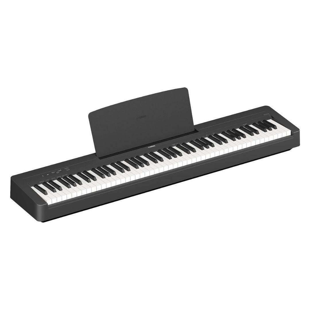 Yamaha P143B 88-Key Weighted Action Digital Piano with PA150 Adapter, Black