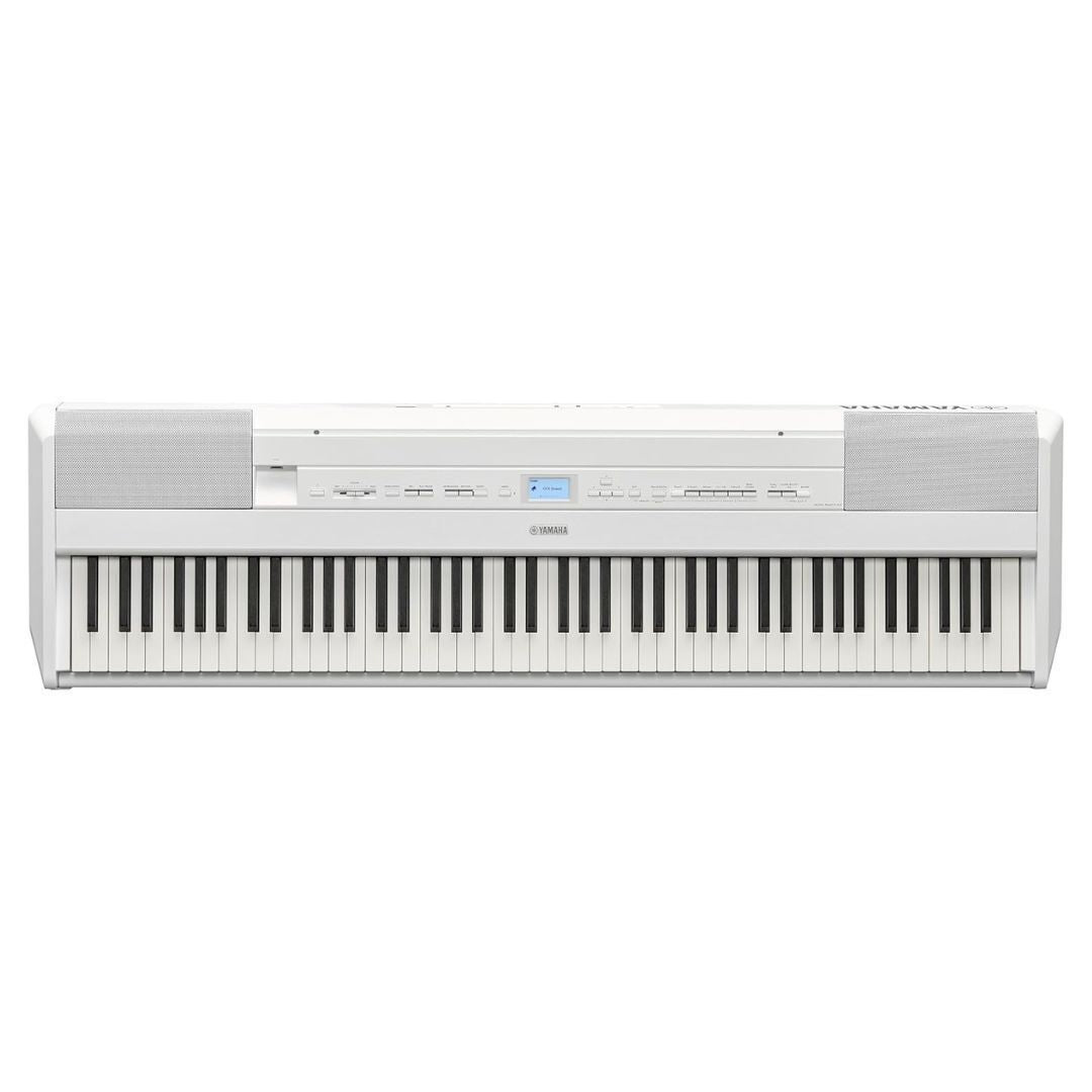 Yamaha P525 88-Key Weighted Action Digital Piano, White