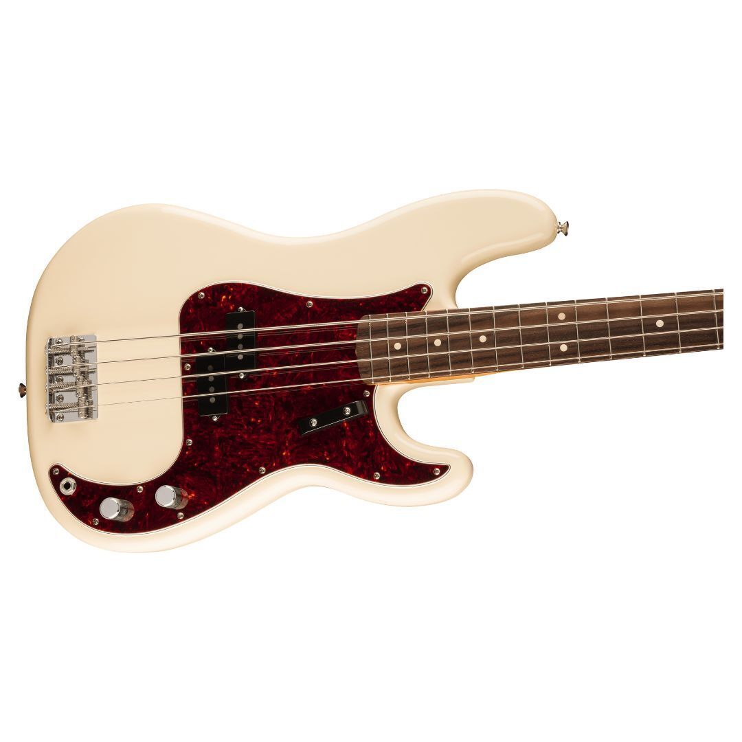 Fender Vintera II 60s Precision Bass, Olympic White Bass Guitar