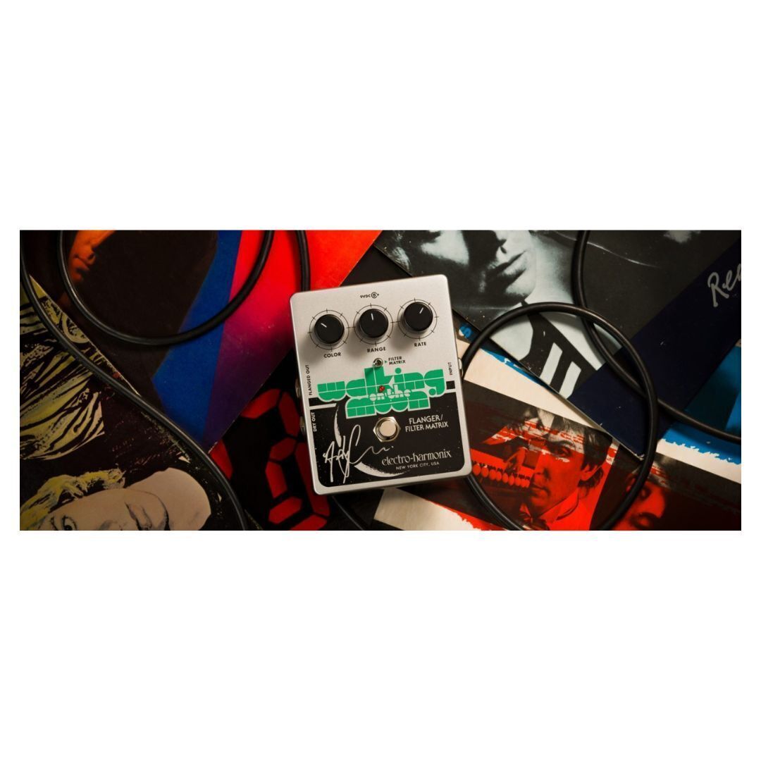 Electro Harmonix Andy Summers Walking on the Moon Analog Flanger Guitar Pedal