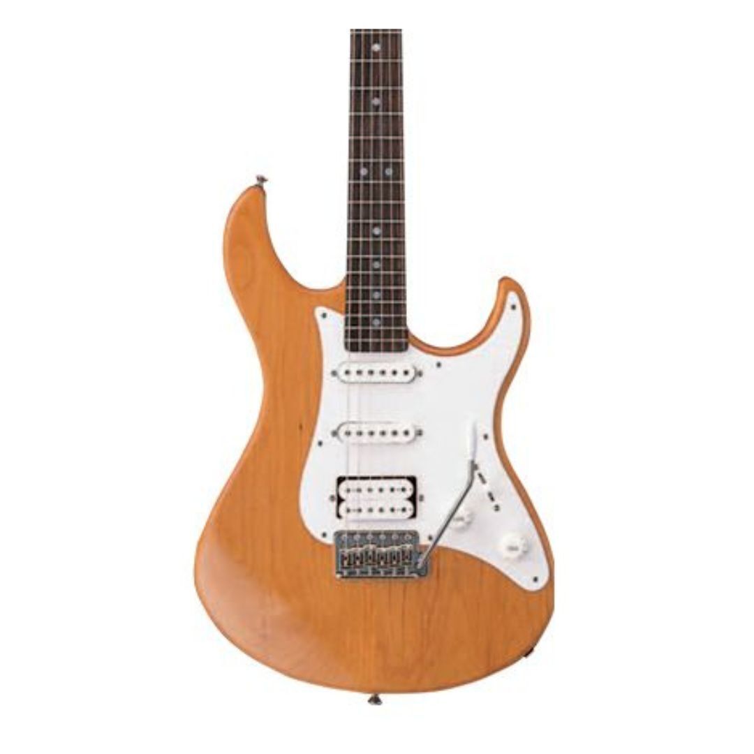 Yamaha PAC112V 6-String Electric Guitar with Alnico V Pickups (Right-Handed, Yellow Natural Satin)