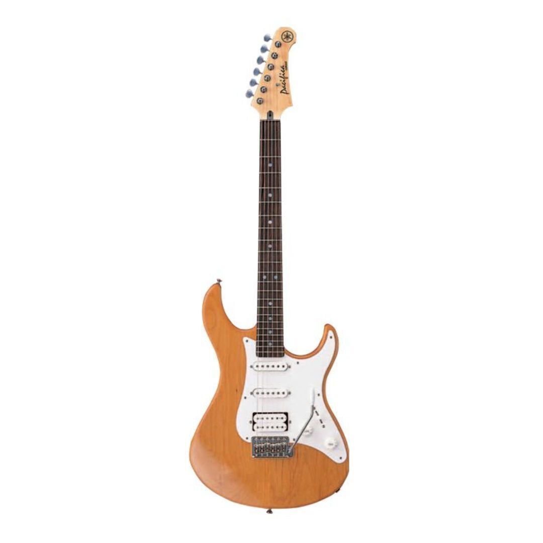 Yamaha PAC112V 6-String Electric Guitar with Alnico V Pickups (Right-Handed, Yellow Natural Satin)