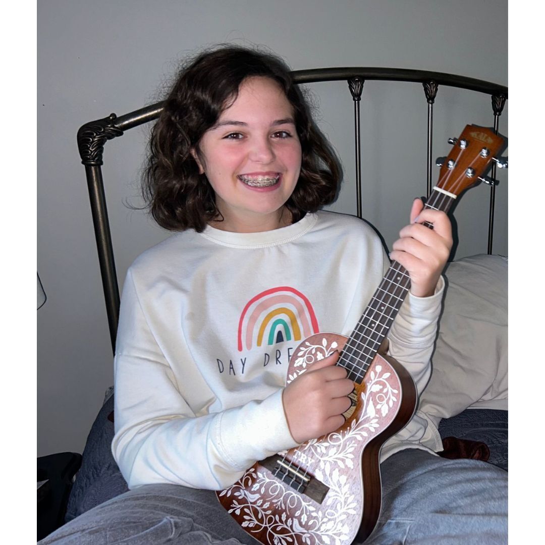 KALA LTP-MH Mandy Harvey 4-String Learn to Play Tenor Ukulele