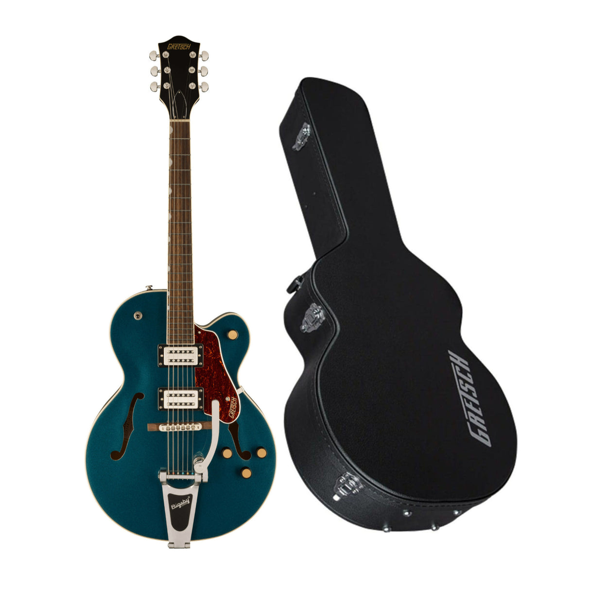 Gretsch G2420T Streamliner Electric Guitar (Midnight Sapphire) with Case (Black)