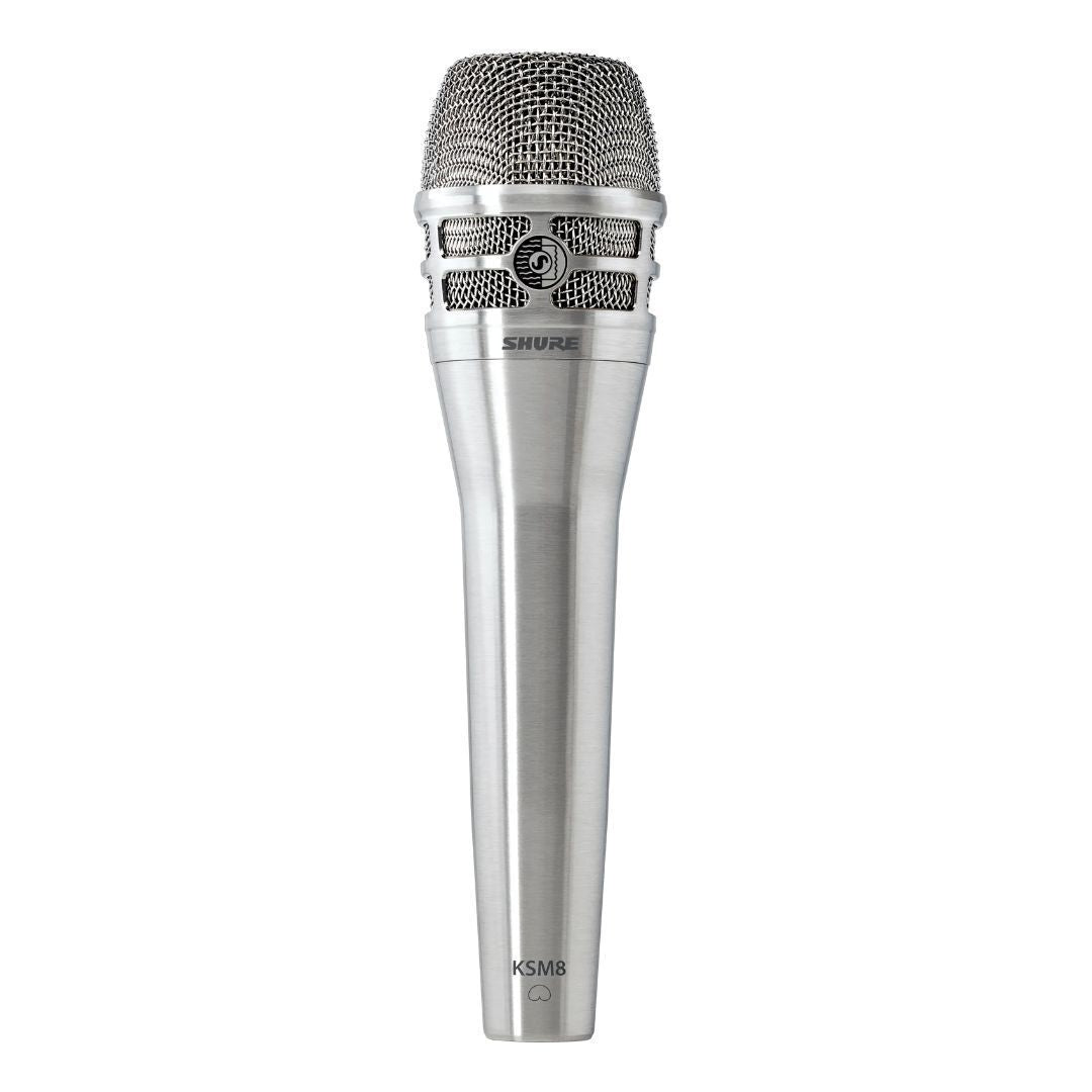 Shure KSM8 Dualdyne Vocal Cardioid Dynamic Microphone - Nickel