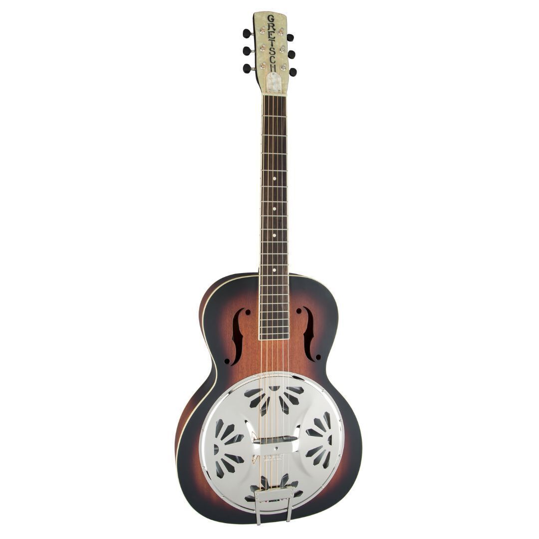 Gretsch G9220 Bobtail Round-Neck Resonator Guitar, 2-Color Sunburst