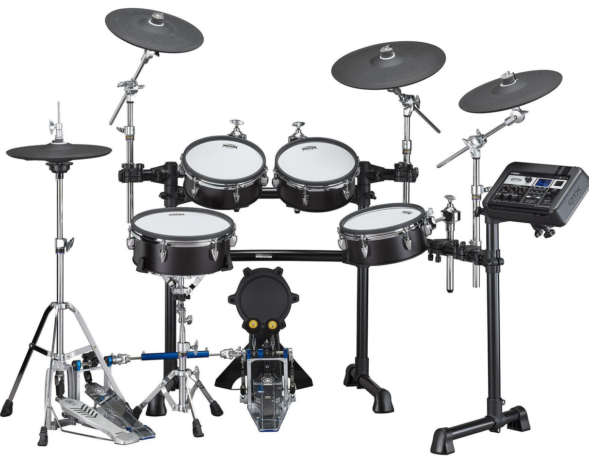 Yamaha DTX10K-M Electronic Drum Kit with Mesh Pads (Black Forest)
