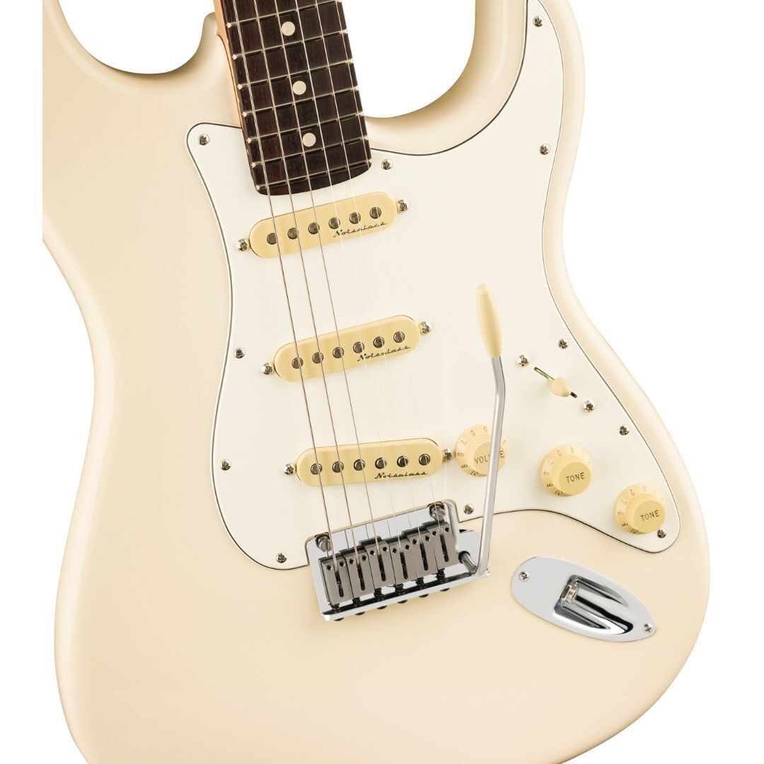 Fender Jeff Beck Stratocaster Electric Guitar, Olympic White