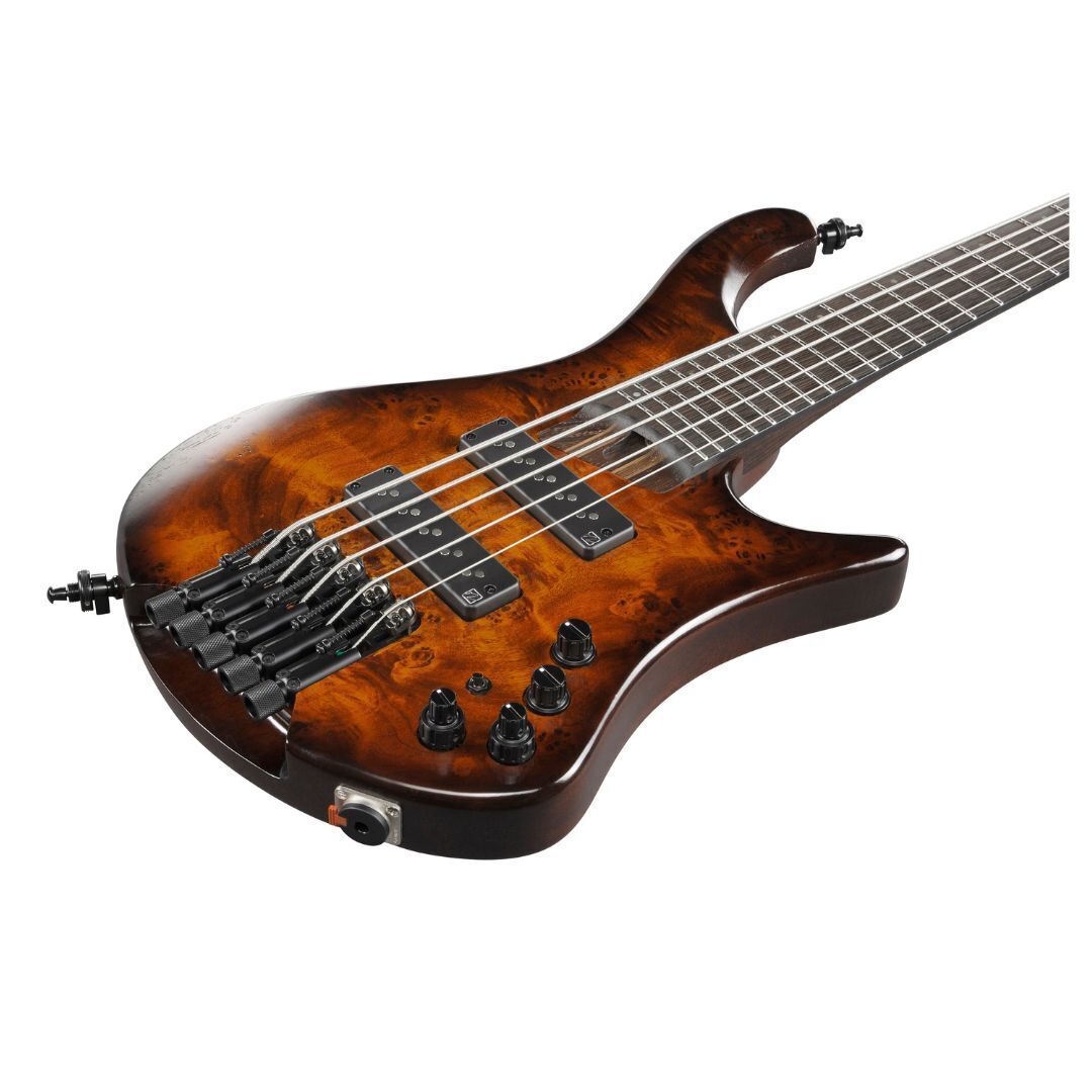 Ibanez EHB1505S EHB Ergonomic Headless Bass 5-String, Dragon Eye Burst Low Gloss