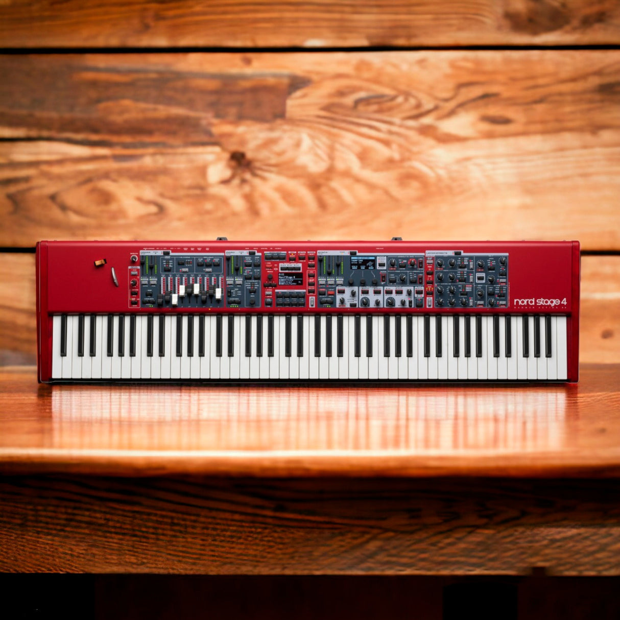 Nord Stage 4 88 88-Key Fully-Weighted Keyboard with Monitor V2 (Pair) Bundle