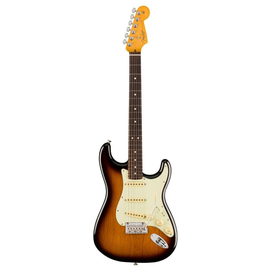 Fender American II Stratocaster 6-String Rosewood FB Guitar, 2-Color Sunburst