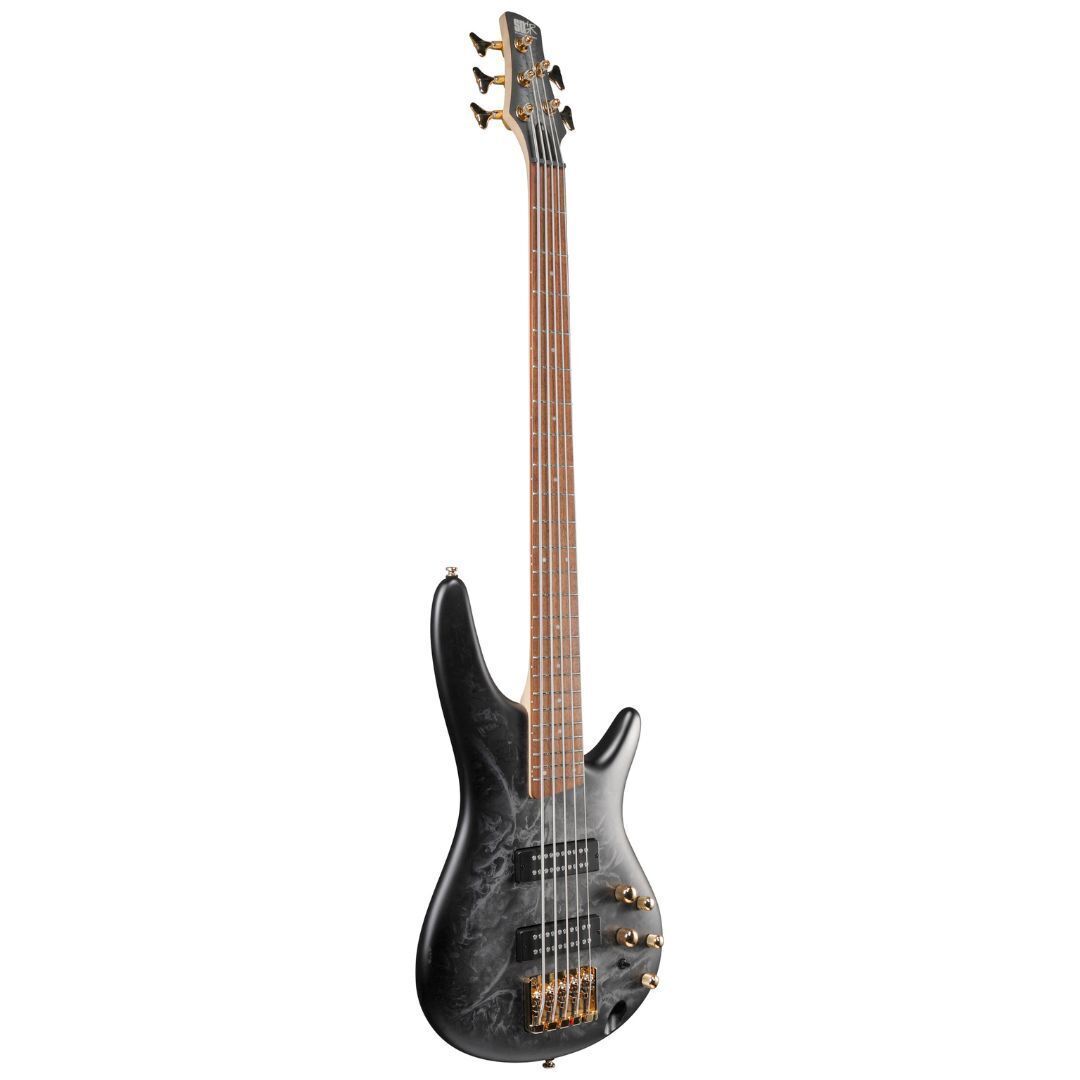 Ibanez SR305EDXBZM SR Standard 5 String Electric Bass - Black Ice Frozen Matte
