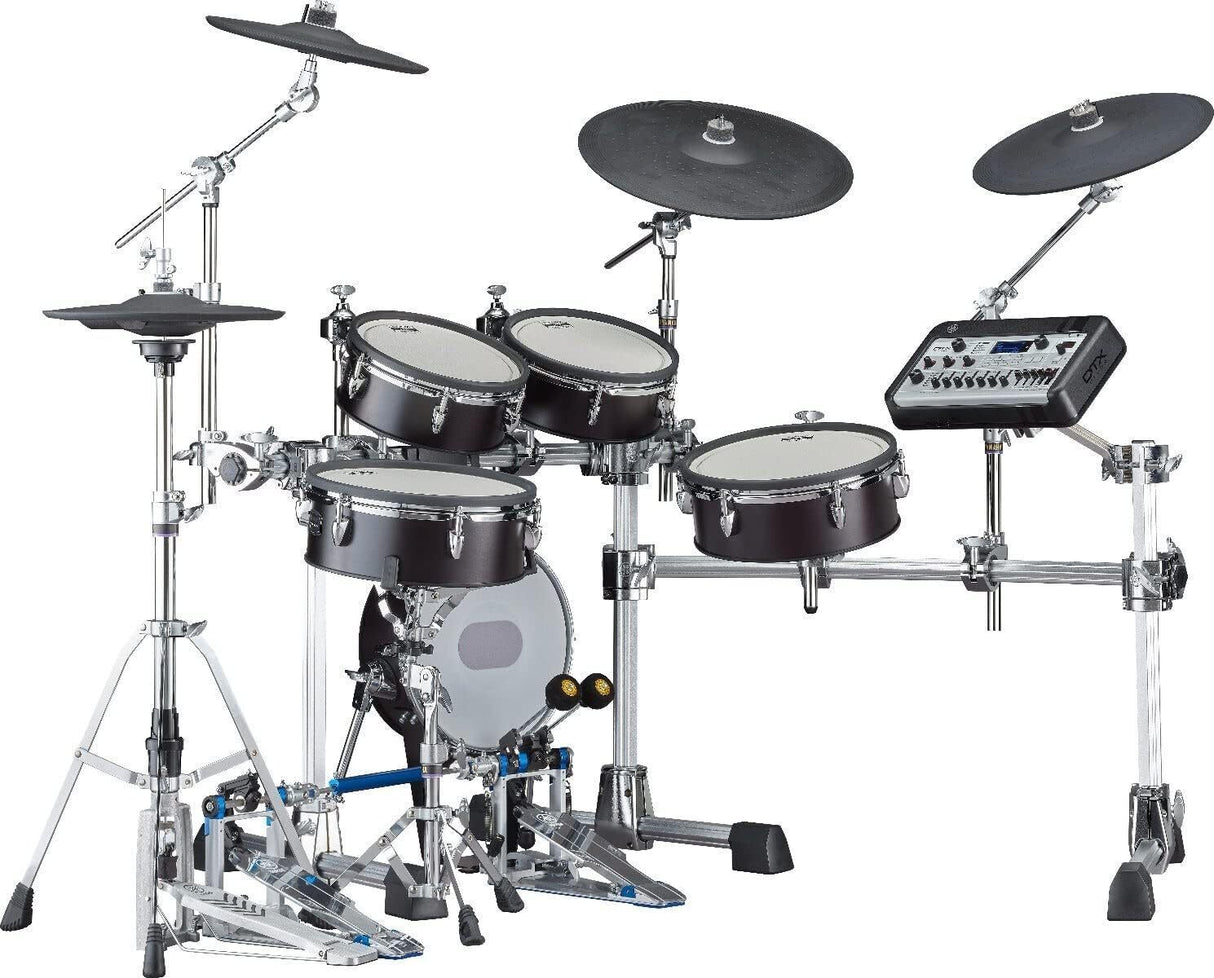 Yamaha DTX10K-X Electronic Drum Kit with TCS Pads (Black Forest)