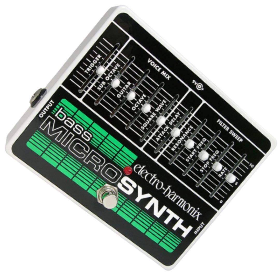 Electro-Harmonix Bass Micro Synth Pedal W/Power Supply