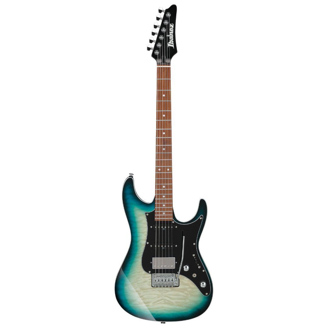 Ibanez AZ24P1QMDOB AZ Premium 6 String Electric Guitar - Deep Ocean Blonde
