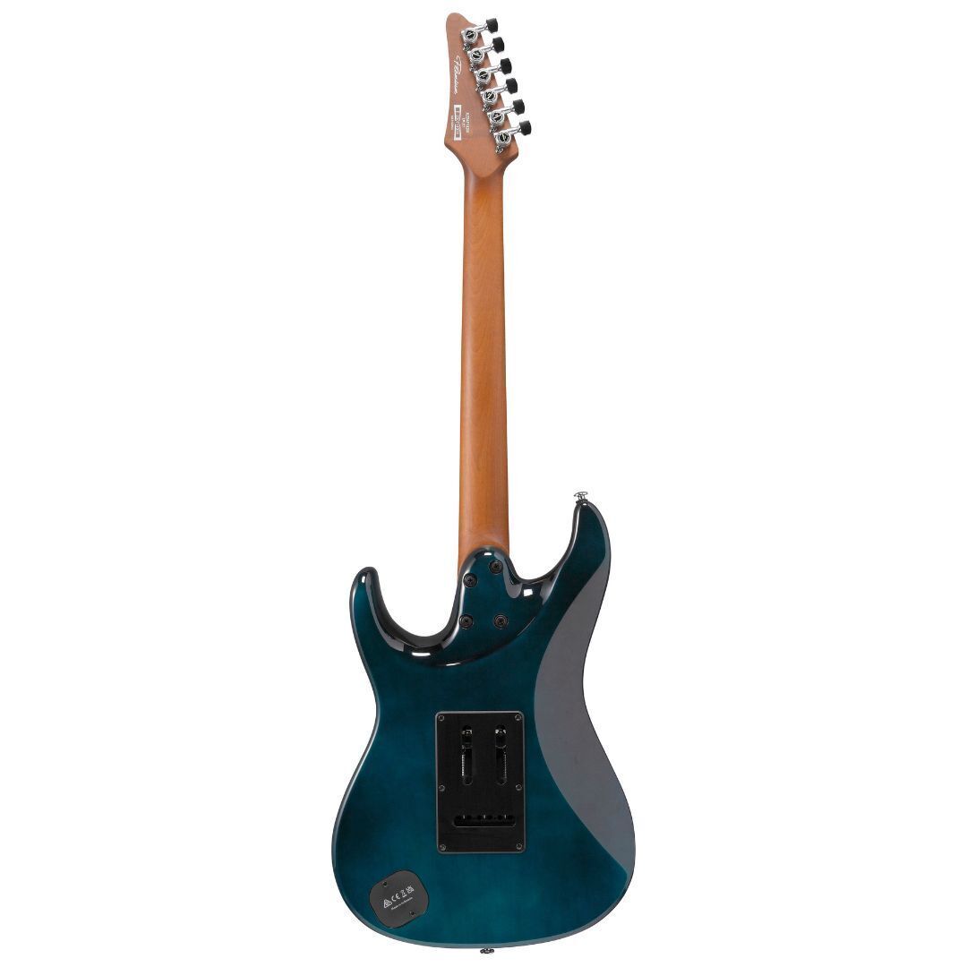 Ibanez AZ24P1QMDOB AZ Premium 6 String Electric Guitar - Deep Ocean Blonde