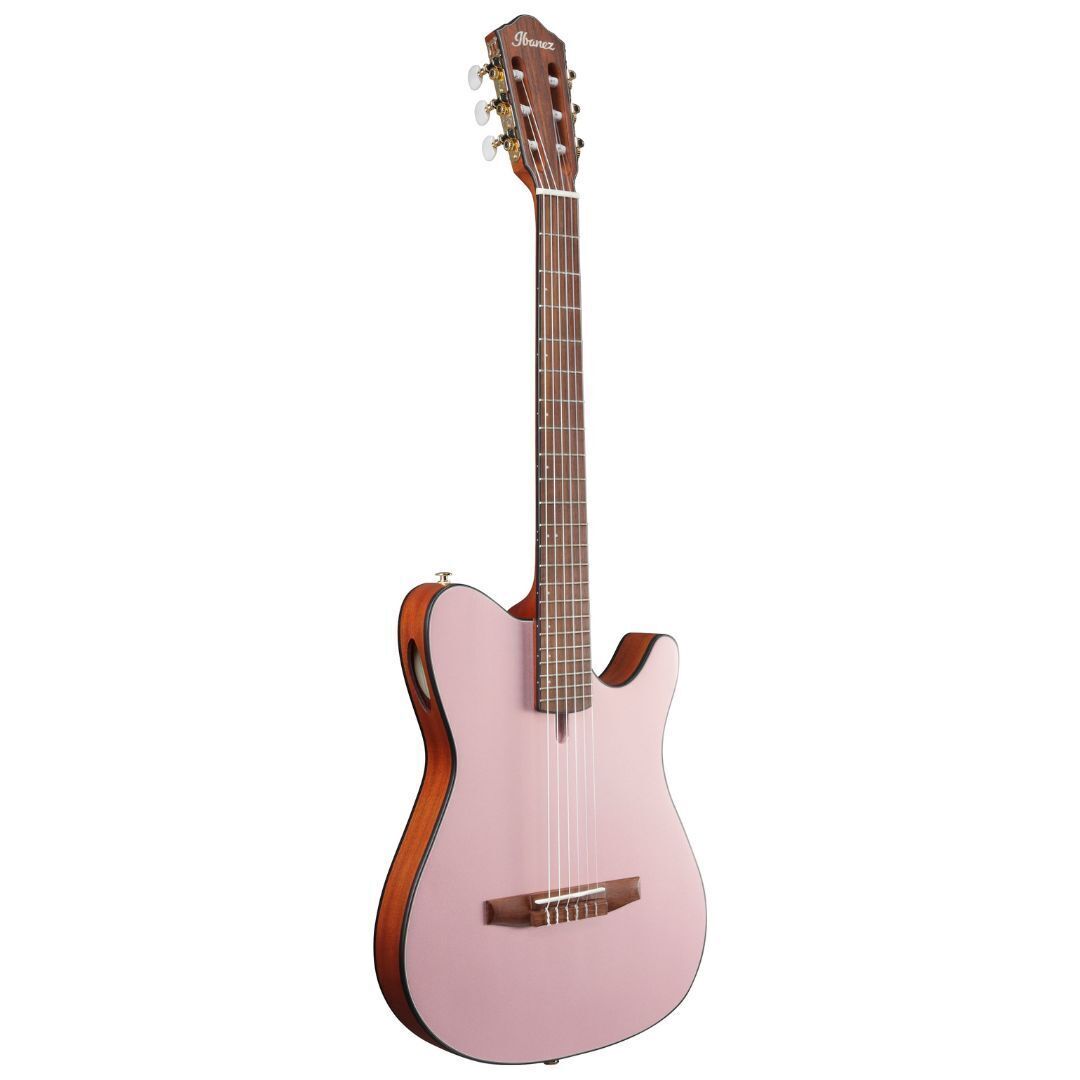 Ibanez FRH10NRGF Nylon String Acoustic-Electric Guitar Rose Gold Metallic Flat