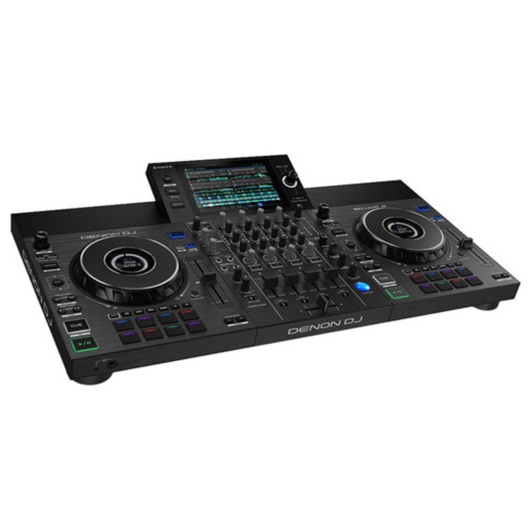 Denon DJ SC LIVE 4 4-Deck Standalone DJ Controller, Mixer, and Media Player